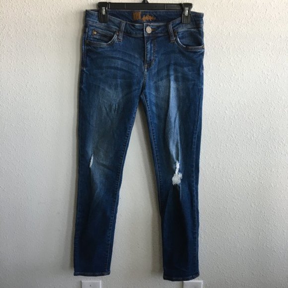 Kut from the Kloth Medium Wash Skinny Jeans Sz. 4 - Picture 2 of 14
